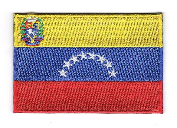Venezuela Embroidered Country Flag Iron On Patch