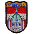 Vienna Austria Shield Embroidered Iron On Patch