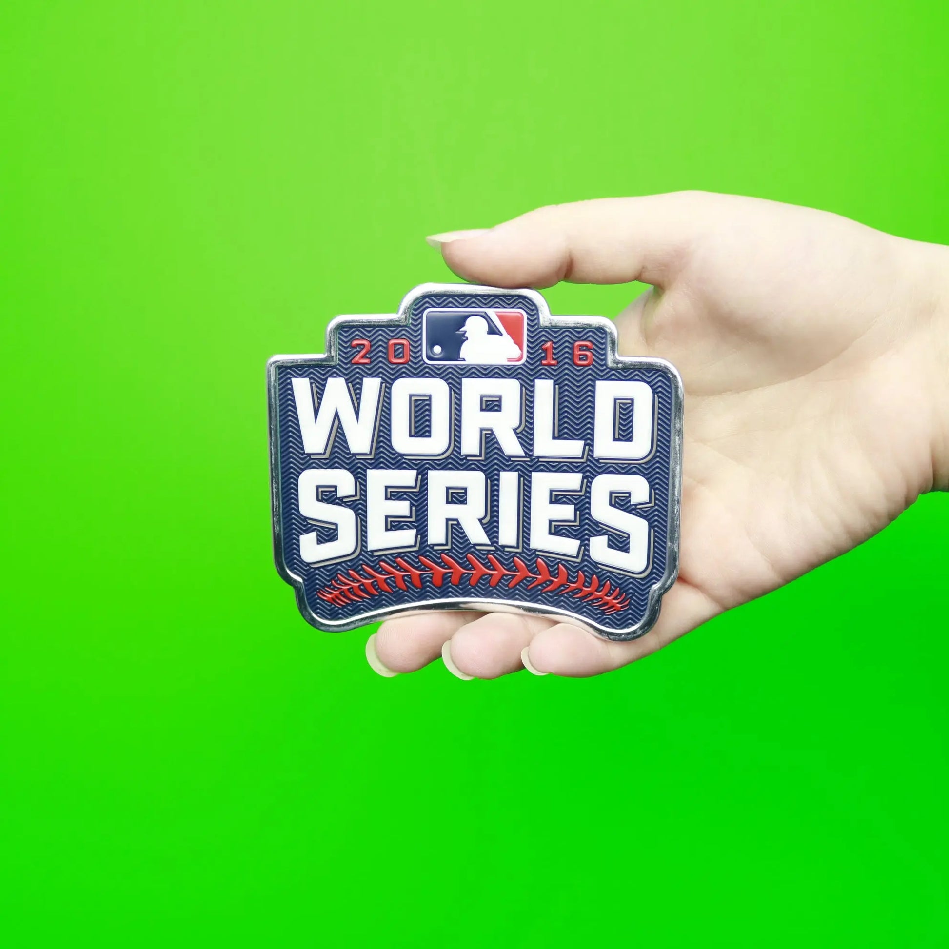 Emblem Source 2016 World Series Patch Jersey EMBOSSTECH (Liquid Plastic) MLB