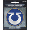 Warhammer 40K Ultramarines Patch Space Icon Gaming Embroidered  Iron on