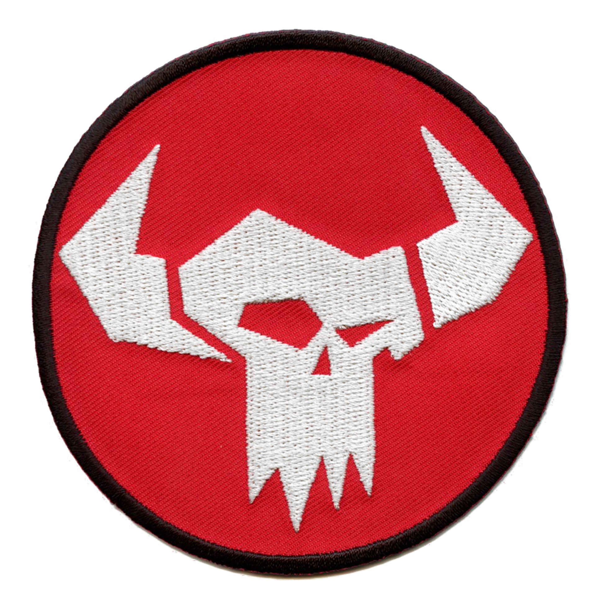 Patch Velcro rond Punisher rouge