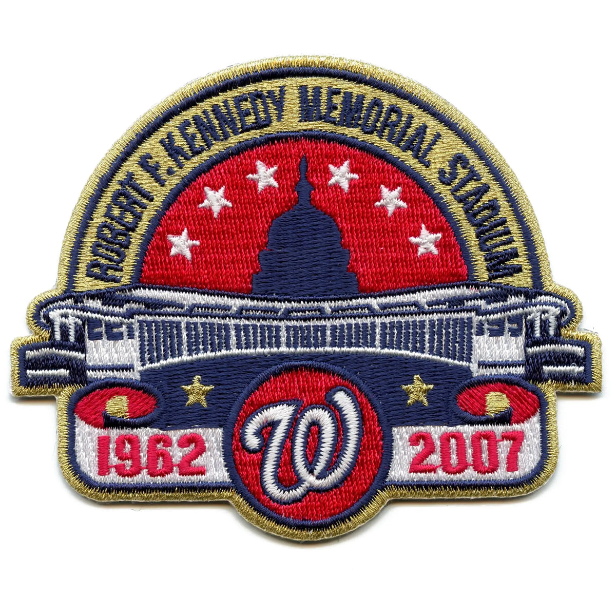 Washington Nationals Robert F. Kennedy Memorial Stadium Patch
