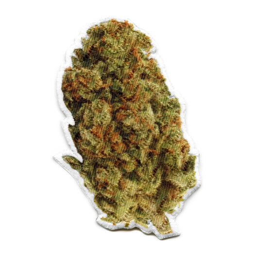 Weed Nug Textured Patch Smoke Stoner Medicinal Embroidered Iron On 
