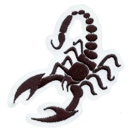 Scorpion Embroidered Iron On Patch 