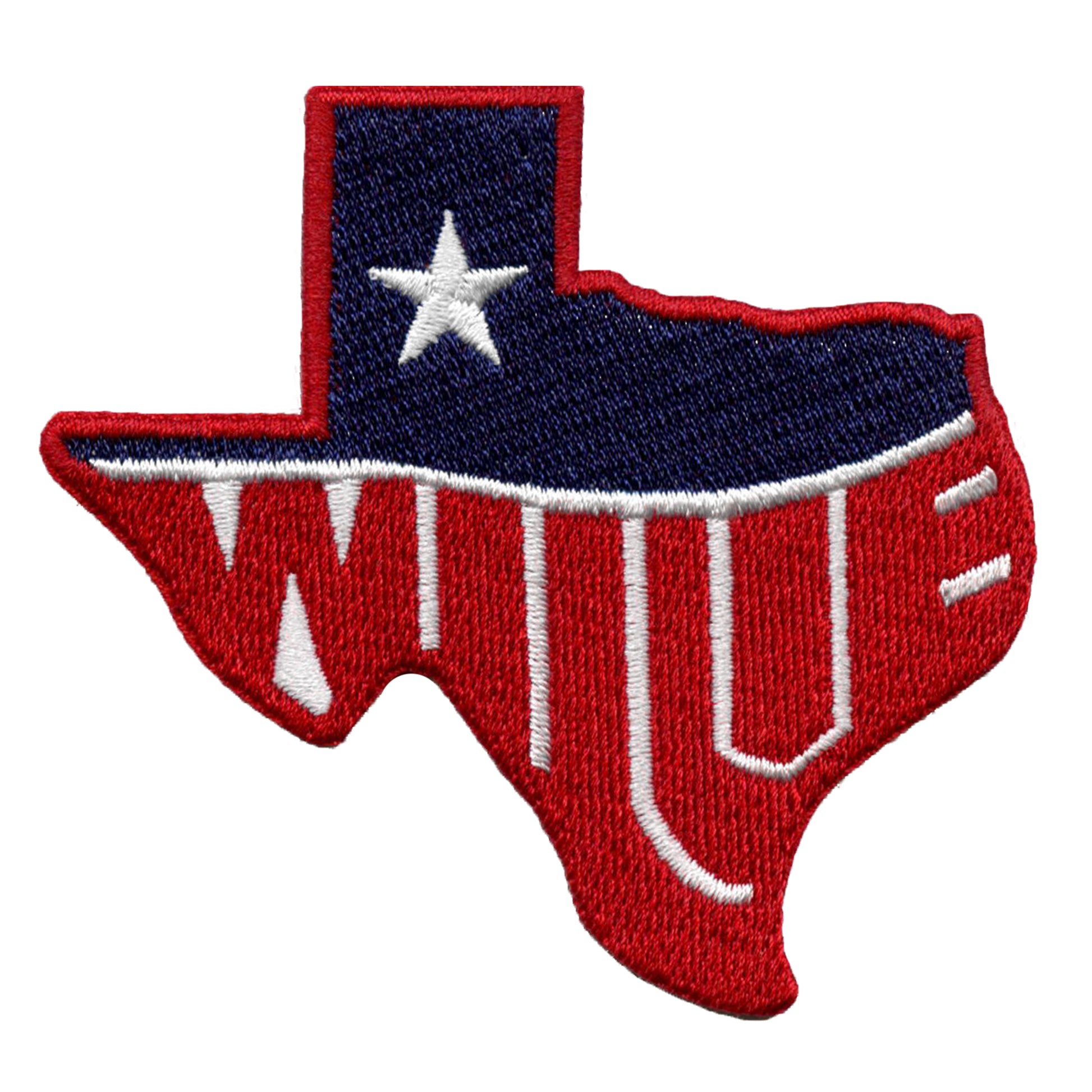 Willie Nelson Texas State Patch Iconic Country Musician Embroidered Iron On