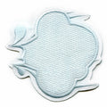 Wind Blowing Emoji Iron On Embroidered Patch