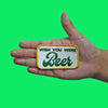 Wish You Were Beer Patch Drinking Humor Lucky Embroidered Iron On