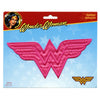 DC Comics Wonder Woman Pink Logo Iron on Applique Patch - L 