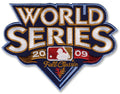 2009 MLB World Series Logo Jersey Sleeve Patch Philadelphia Phillies vs. New York Yankees 