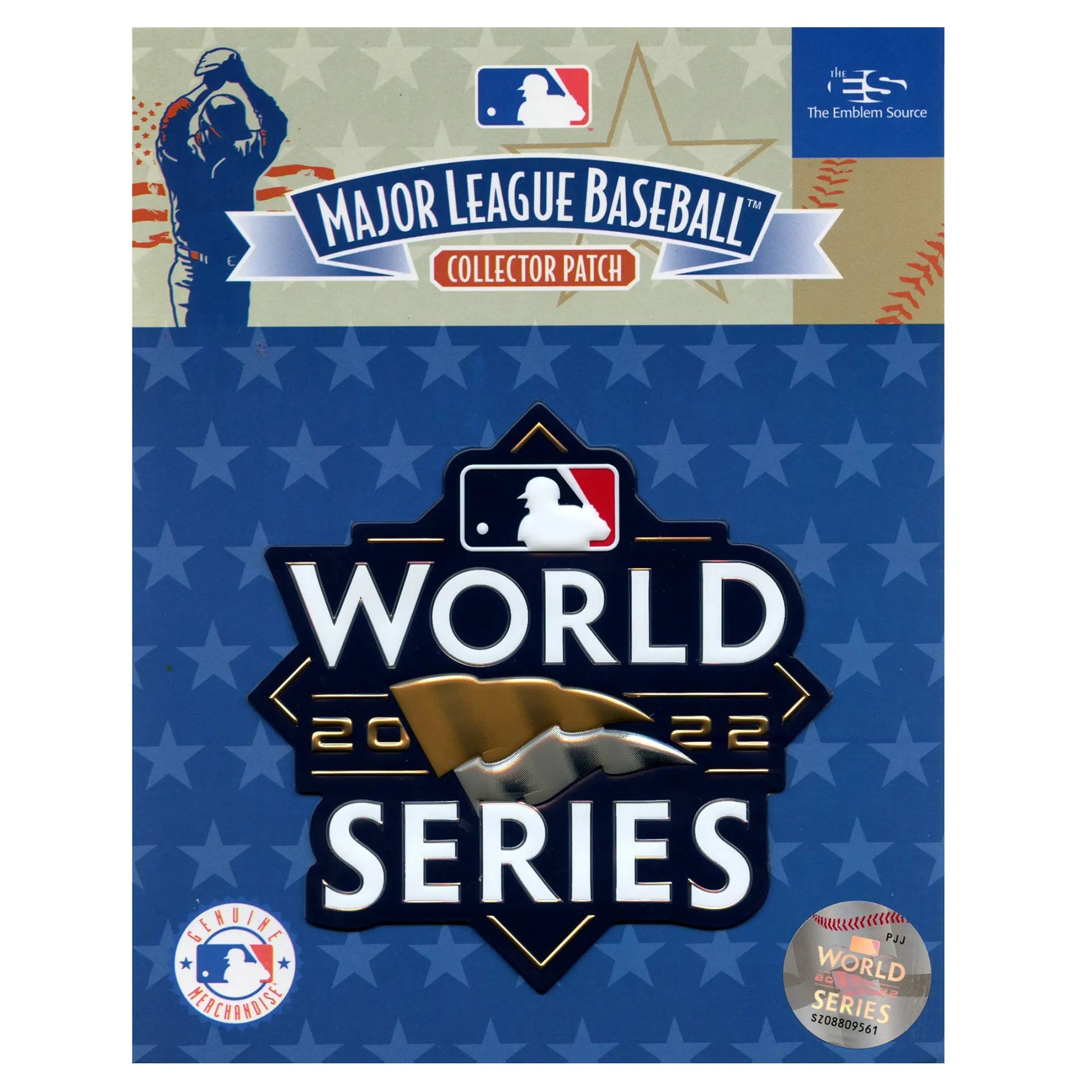 2022 MLB World Series On-Field Jersey Patch Philadelphia Phillies Houston Astros
