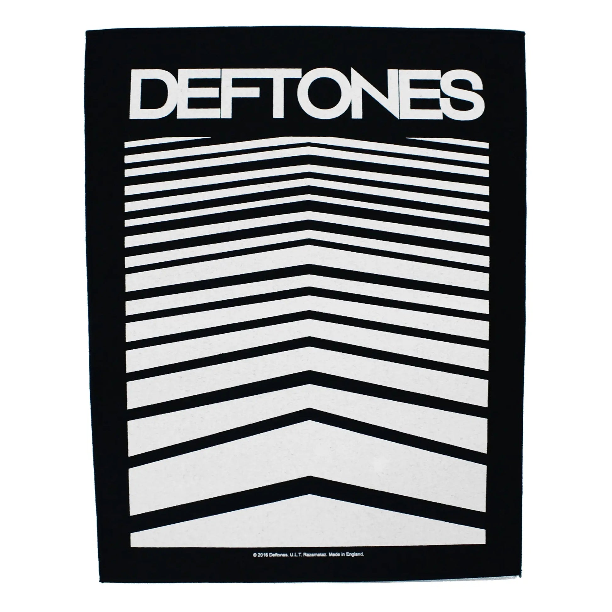 Deftones Broken Lines Back Patch California Alternative Rock XL DTG Printed Sew On