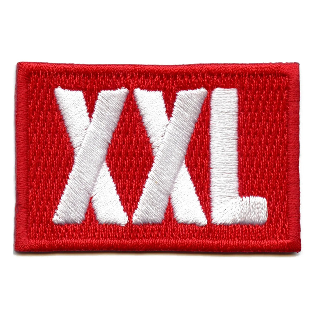 XXL Box Logo Iron On Embroidered Patch