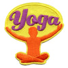 Yoga Embroidered Iron On Patch 