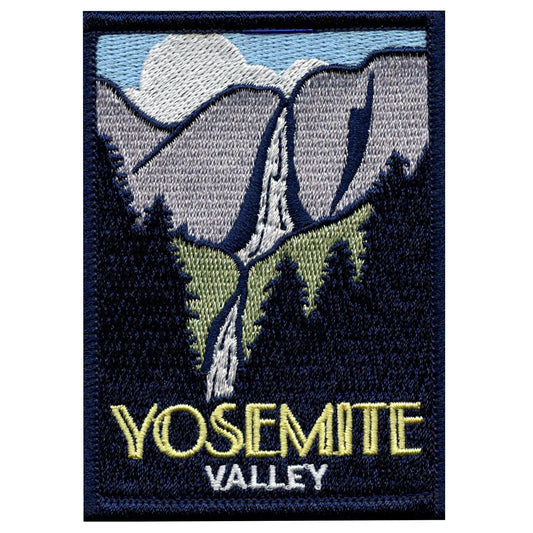 Yosemite Valley Travel Patch California National Park Embroidered Iron On