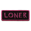 Yungblud Loner Logo Patch Pop Punk England Embroidered Iron On