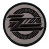 ZZ Top Logo Round Patch Classic Rock Band Embroidered Iron On