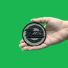 ZZ Top Logo Round Patch Classic Rock Band Embroidered Iron On