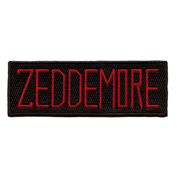 Zeddemore Name Tag Patch Costume Embroidered Iron On 