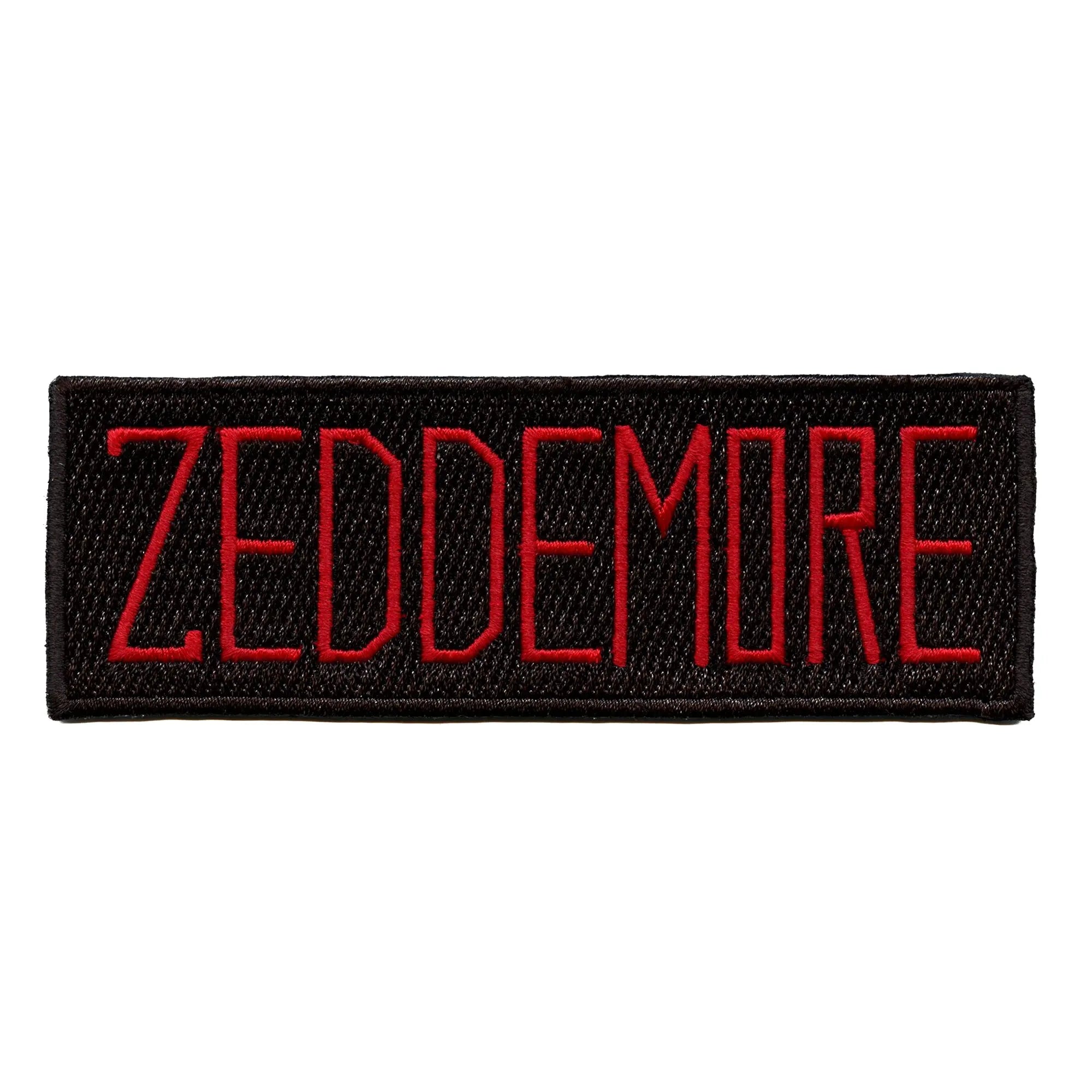 Zeddemore Name Tag Patch Costume Embroidered Iron On 