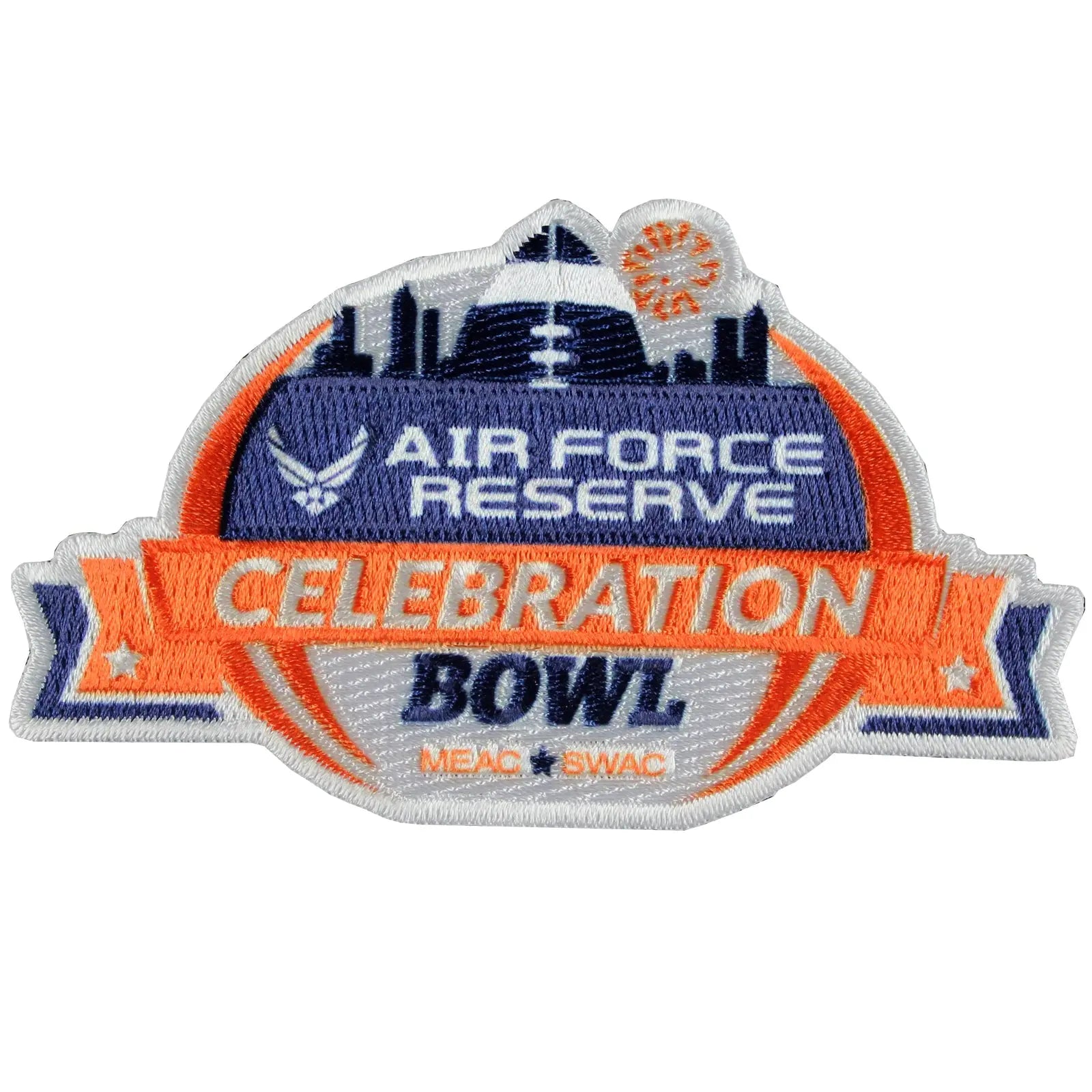 Air Force Reserve Celebration Bowl Jersey Patch Grambling Tigers Vs. NC Central Eagles 