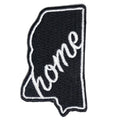 Mississippi Home State Patch Embroidered Iron On