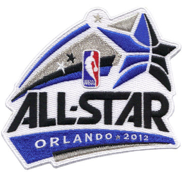 2012 NBA All-star Game Patch Orlando Magic 