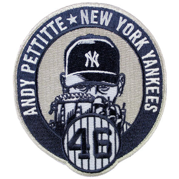 Andy Pettitte New York Yankees #46 Team Retirement Jersey Patch (2015) 