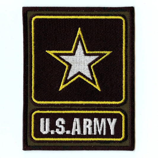 U.S Army Star Iron On Patch 