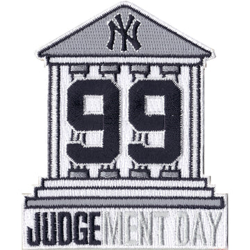 New York Yankees Aaron Judge #99 Courthouse "Judgement Day" Player Patch 