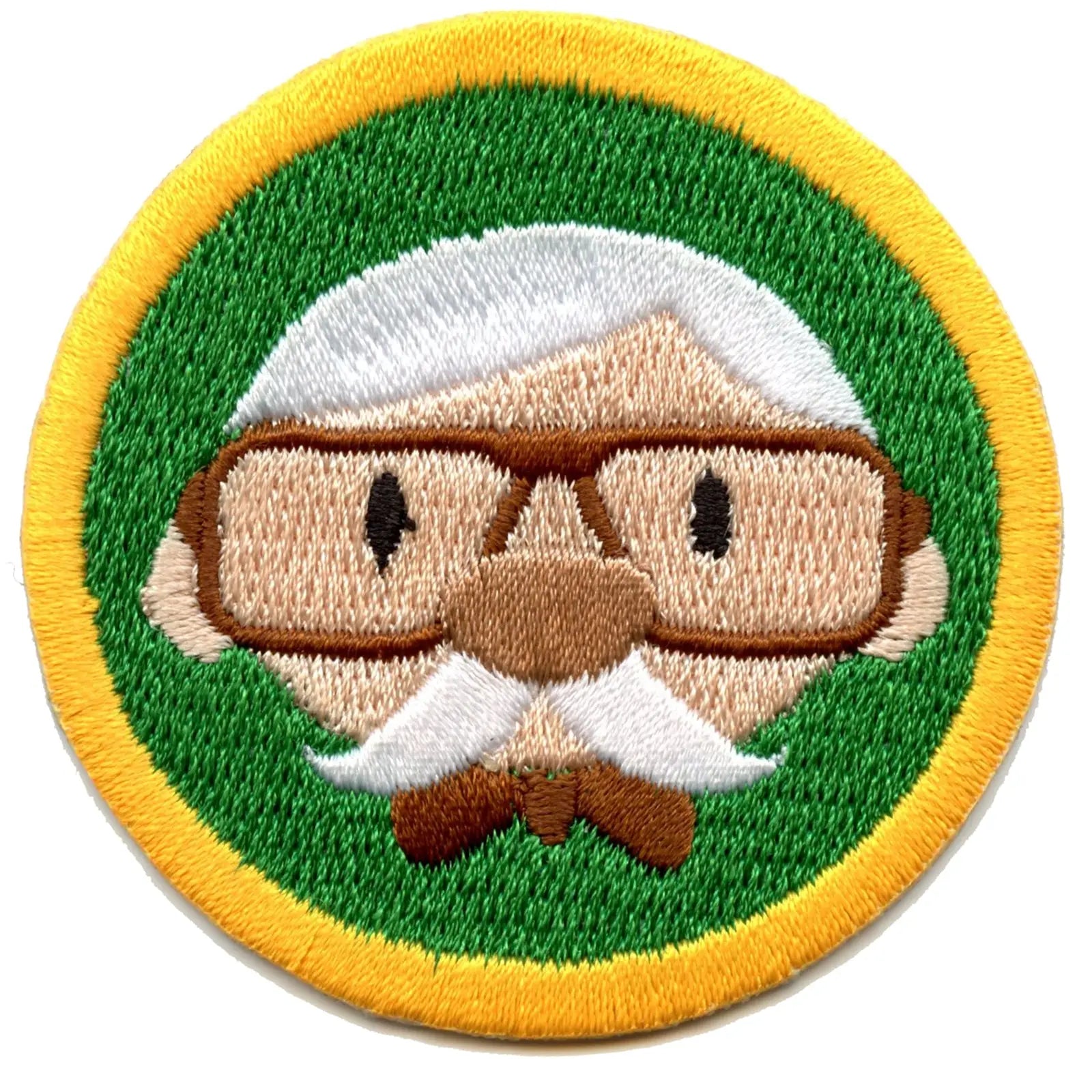 Elderly Help Embroidered Merit Badge Iron on Patch 