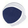 White Astronaut Helmet Logo Iron On Patch 