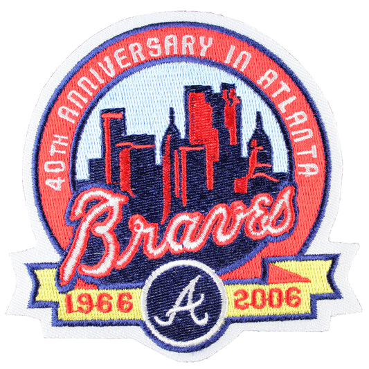 2006 Atlanta Braves 40th Anniversary "In Atlanta" Patch 