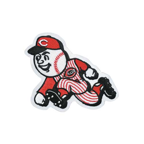 Cincinnati Reds Old Running Man Mascot Sleeve Patch 