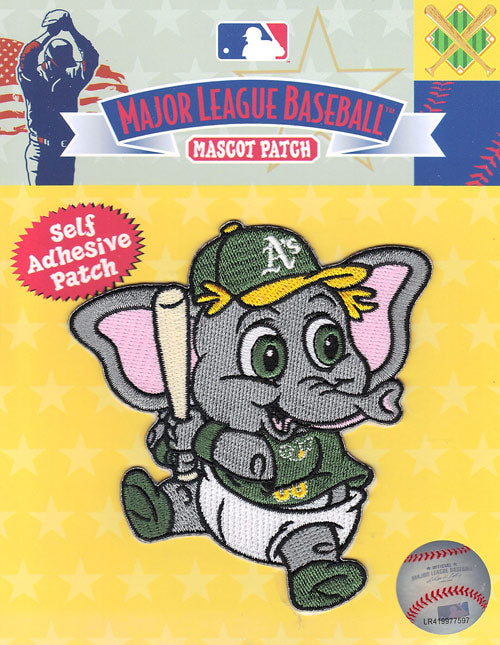 Oakland Athletics Team Baby Mascot 'Stomper' Self-Adhesive Patch 