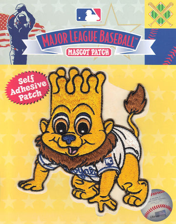 Kansas City Royals Team Baby Mascot 'Sluggerrr' Self-Adhesive Patch 