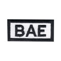 BAE Iron On Embroidered Patch