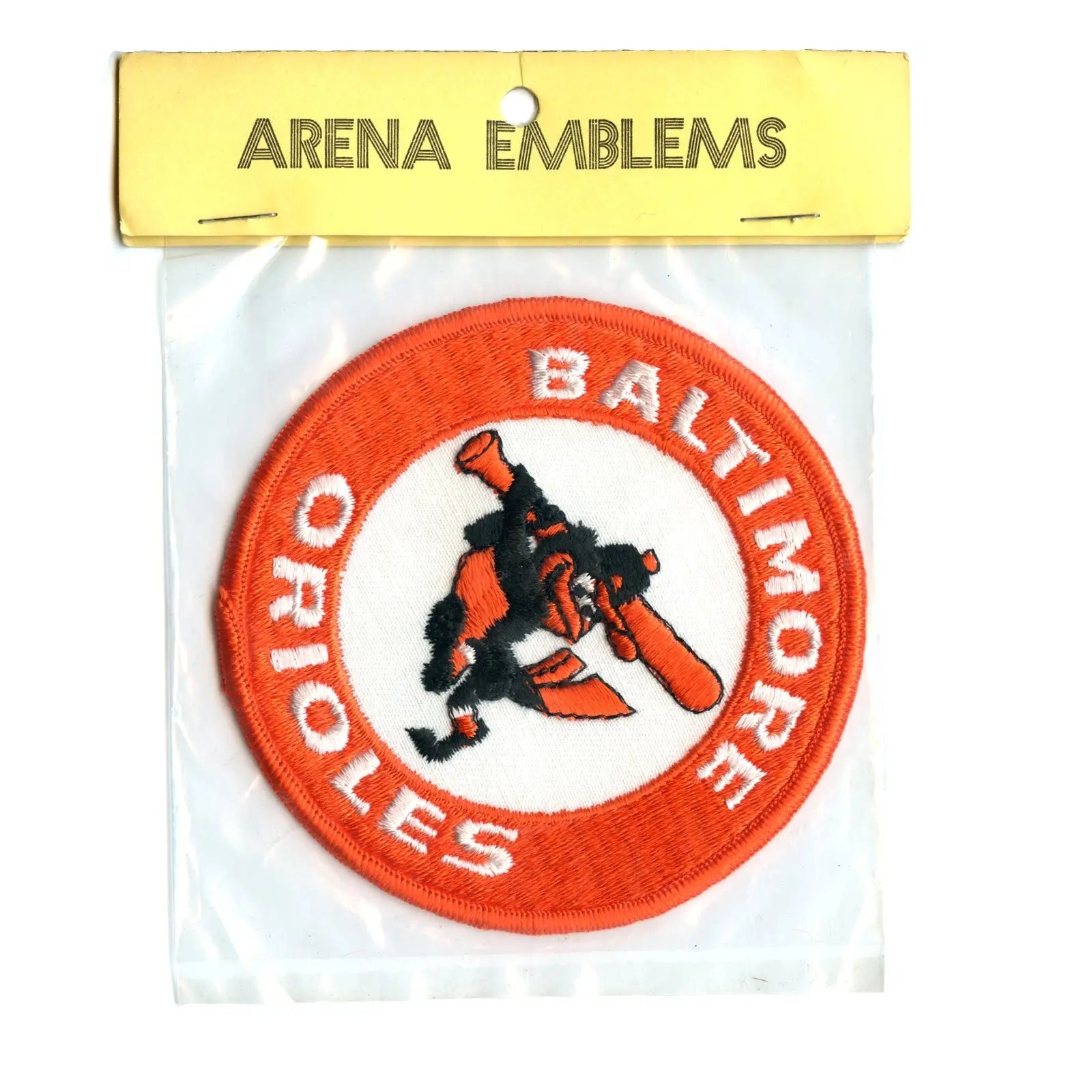 Rare Baltimore Orioles MLB Baseball Vintage Round Team Logo Patch 