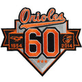 2014 Baltimore Orioles 60th Anniversary Season Jersey Sleeve Patch (1954) 