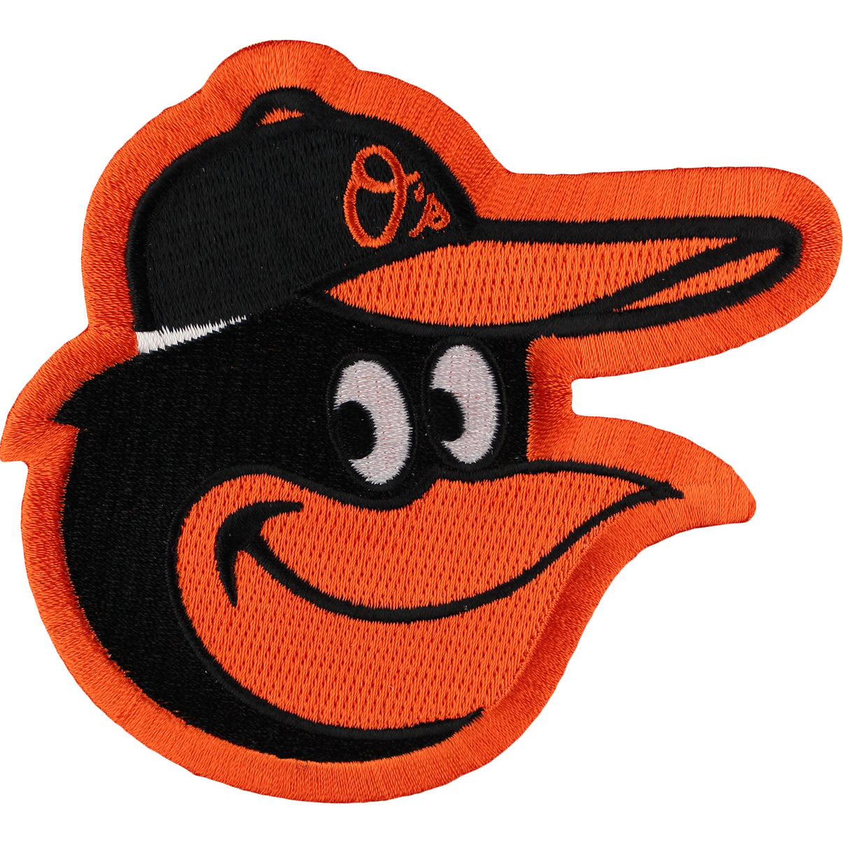 Baltimore Orioles Cartoon Bird Hat Logo Patch – Patch Collection