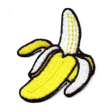 Banana Embroidered Iron On Patch 