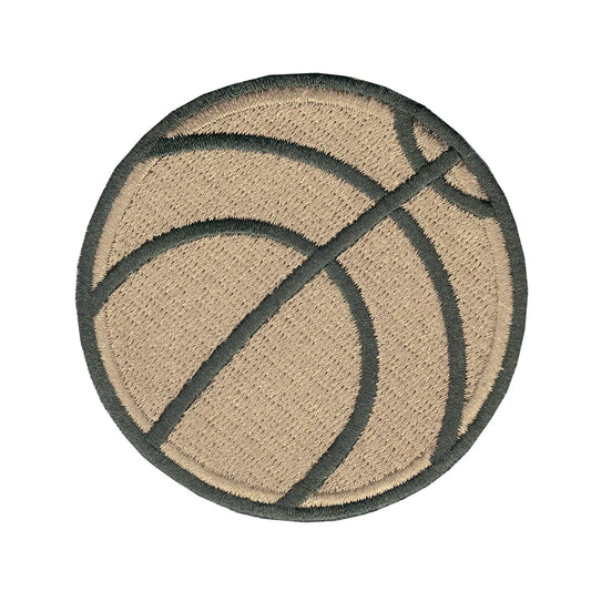 Basketball Embroidered Iron On Patch 