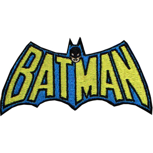 DC Comics Batman The Dark Knight Cape Logo iron on Applique Patch 