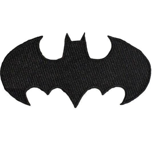 DC Comics Batman The Dark Knight Die Cut Logo Iron on Applique Patch 