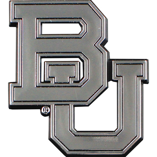 Baylor Bears University Car 3D Chrome Auto Emblem 
