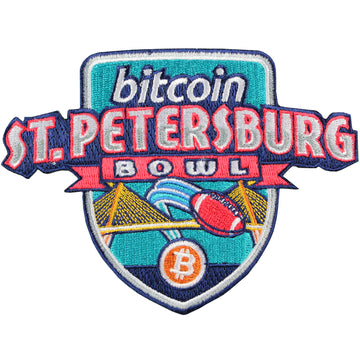 Bitcoin St. Petersburg Bowl Game Jersey Patch UCF vs. NC State (2014) 