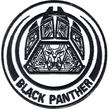 Marvel Comics 'Black Panther' Crest Iron on Patch 