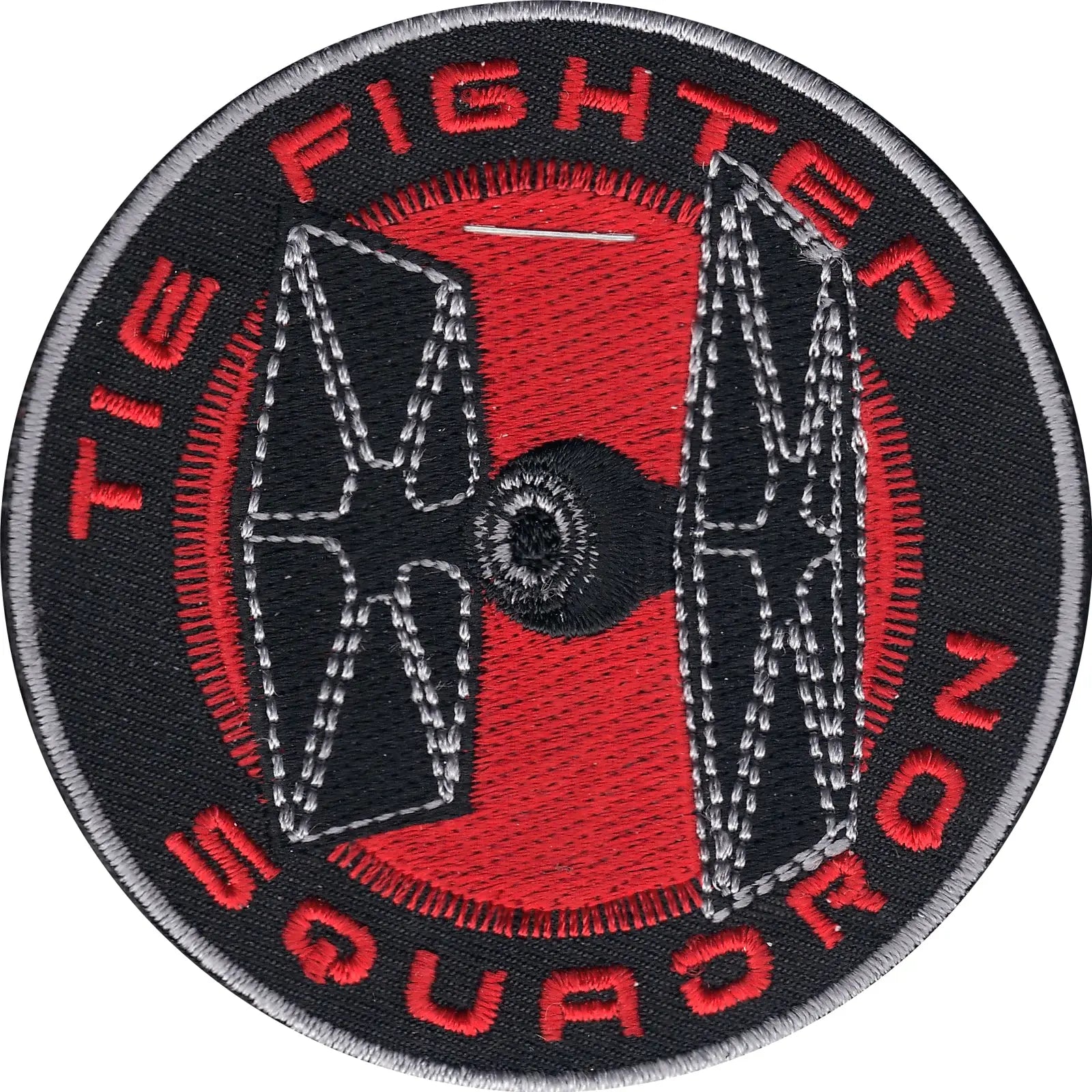 Star Wars Black Tie Fighter Squadron Iron On Patch 
