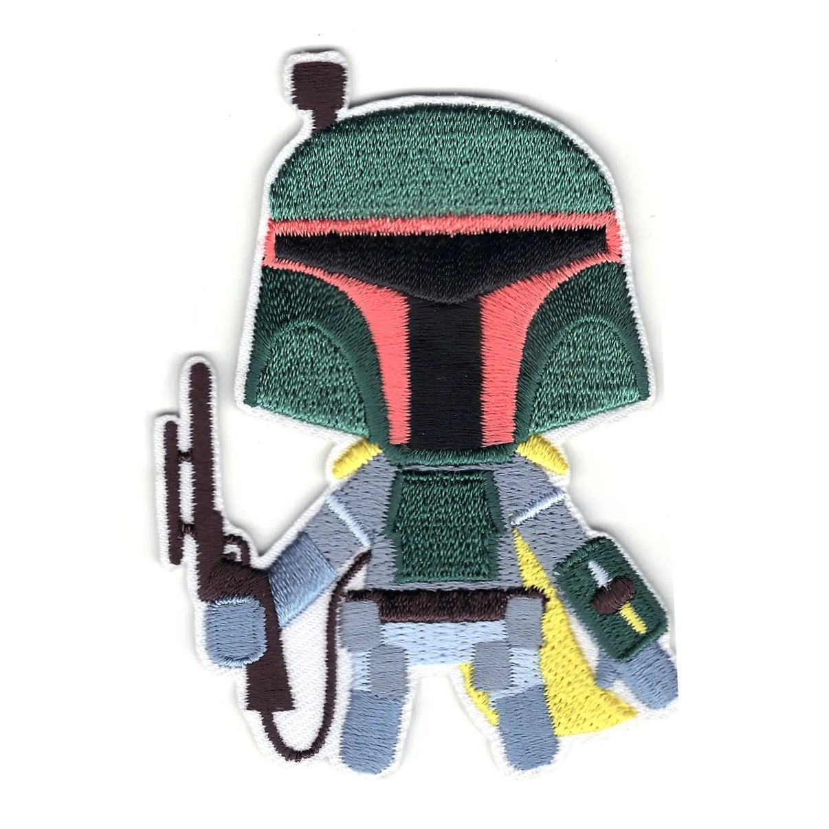 Star Wars The Phantom Menace Boba Fett Emoji Logo Iron on Patch – Patch ...