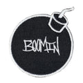 Emoji Boomin Embroidered Iron On Patch