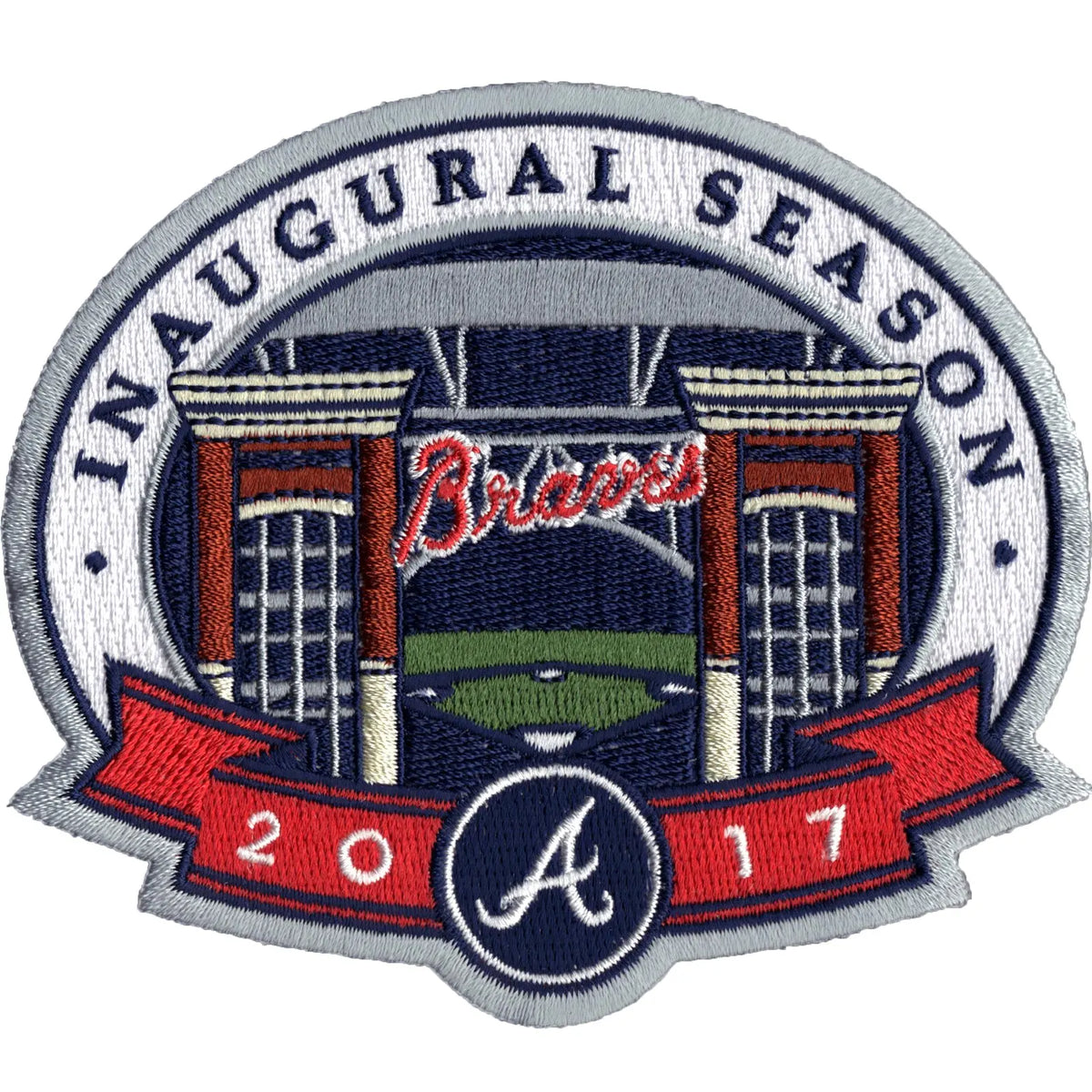 2017 Atlanta Braves Inaugural Season Jersey Sleeve Patch – Patch Collection
